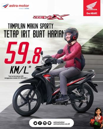 Andalan Motor Bebek Tangguh: Astra Motor Imam Bonjol Unggulkan Honda Revo X yang Sporty dan Super Irit